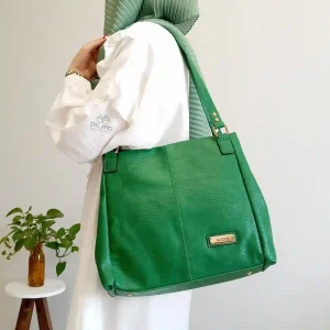 کیف سایز بزرگ رزالین طرح گوچی سبز